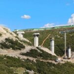 Dilovası Hastane viyadüğünde kiriş imalatı