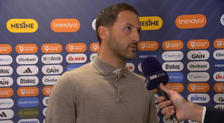Domenico Tedesco: “Neticede bizler de insanız”