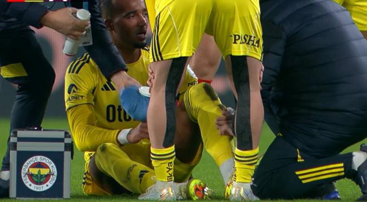 Fenerbahçe’de sakatlık! Yıldız isim oyuna devam edemedi