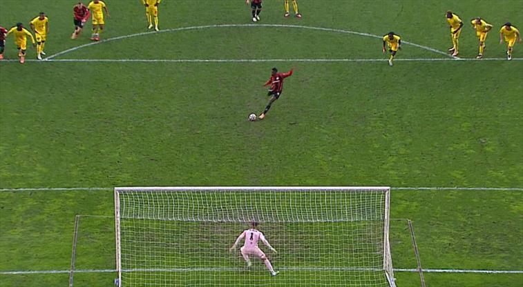 Gaziantep FK’da Bayo, penaltı vuruşundan yararlanamadı