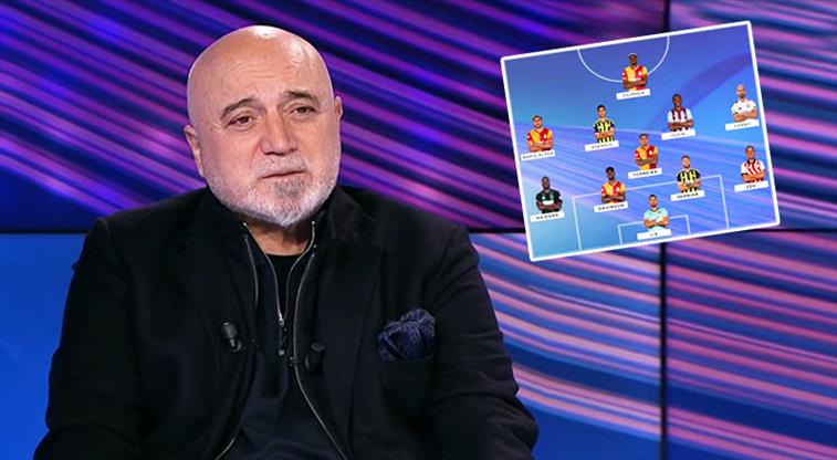 İşte Hikmet Karaman’a göre ilk yarının en iyi 11’i!