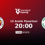 MUHTEMEL 11’LER | Fenerbahçe, Tümosan Konyaspor’u ağırlıyor