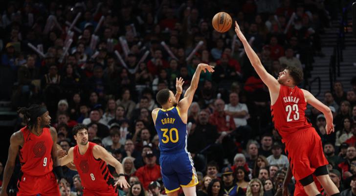 NBA’de Blazers, Curry’nin 48 sayısına rağmen Warriors’ı yendi