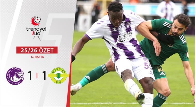 ÖZET | Esenler Erokspor, zirve yarışında takıldı