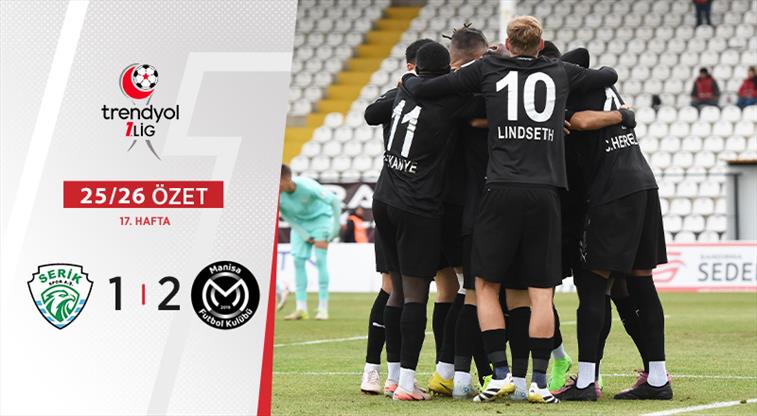 ÖZET | Manisa FK, ilk dakikada bulduğu golle kazandı