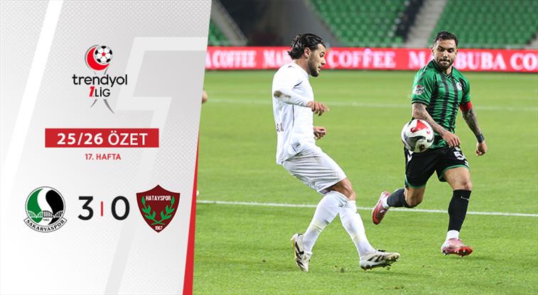 ÖZET | Sakaryaspor, evinde 3 golle güldü