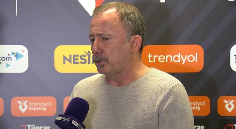 Sergen Yalçın: “Bu bizi sıkıntıya sokuyor”