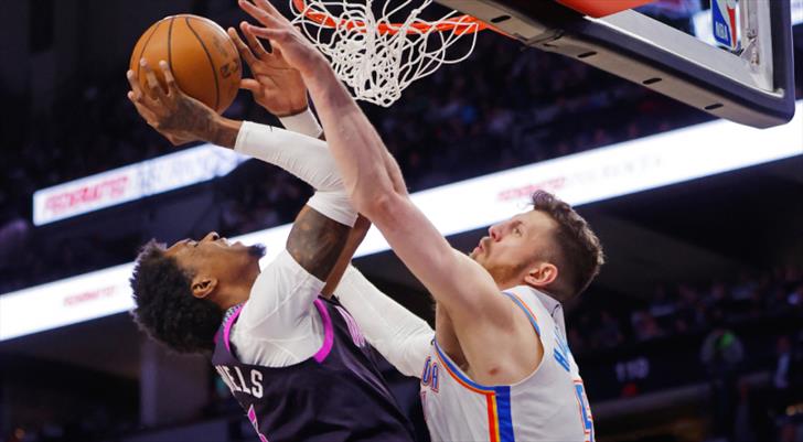 Son şampiyon Thunder, deplasmanda Timberwolves’a yenildi