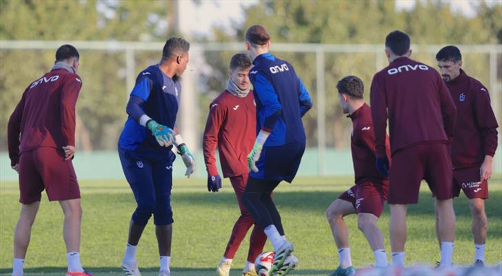 Trabzonspor, ara vermeden Gençlerbirliği maçı hazırlıklarına başladı