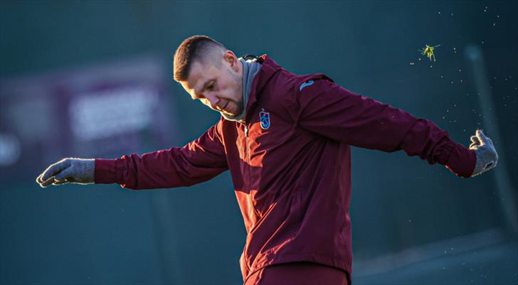 Trabzonspor, Gençlerbirliği maçı hazırlıklarını sürdürdü