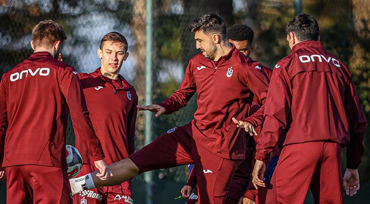 Trabzonspor, Gençlerbirliği maçı hazırlıklarını sürdürdü