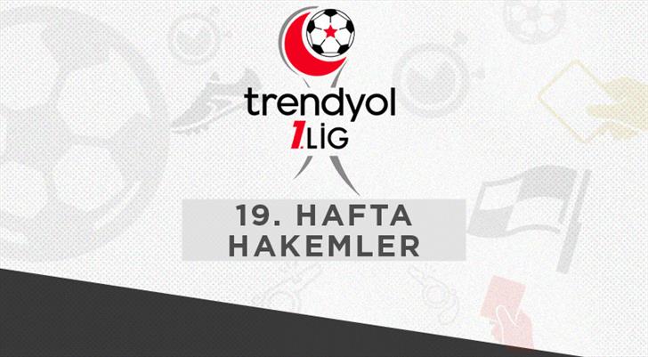 Trendyol 1. Lig’de haftanın hakemleri açıklandı